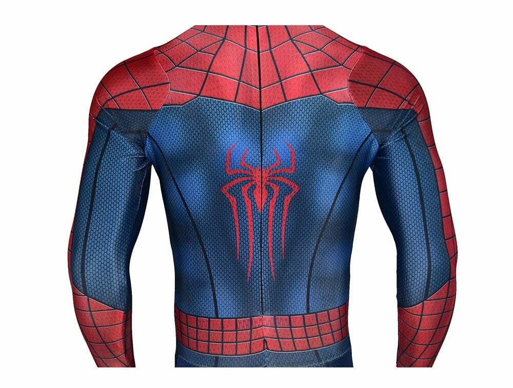 costume spiderman PS4 Amazing spider professionale adulti