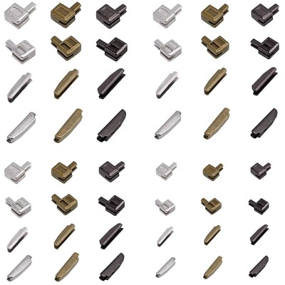 Metal Zip Repair Slider Set - Assorted Sizes & Colours