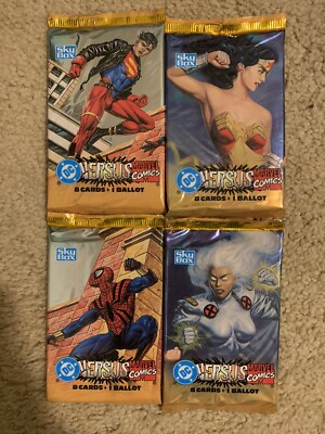 1995 DC Comics Vs Marvel Trading Cards ONE (1) SEALED UNOPENED