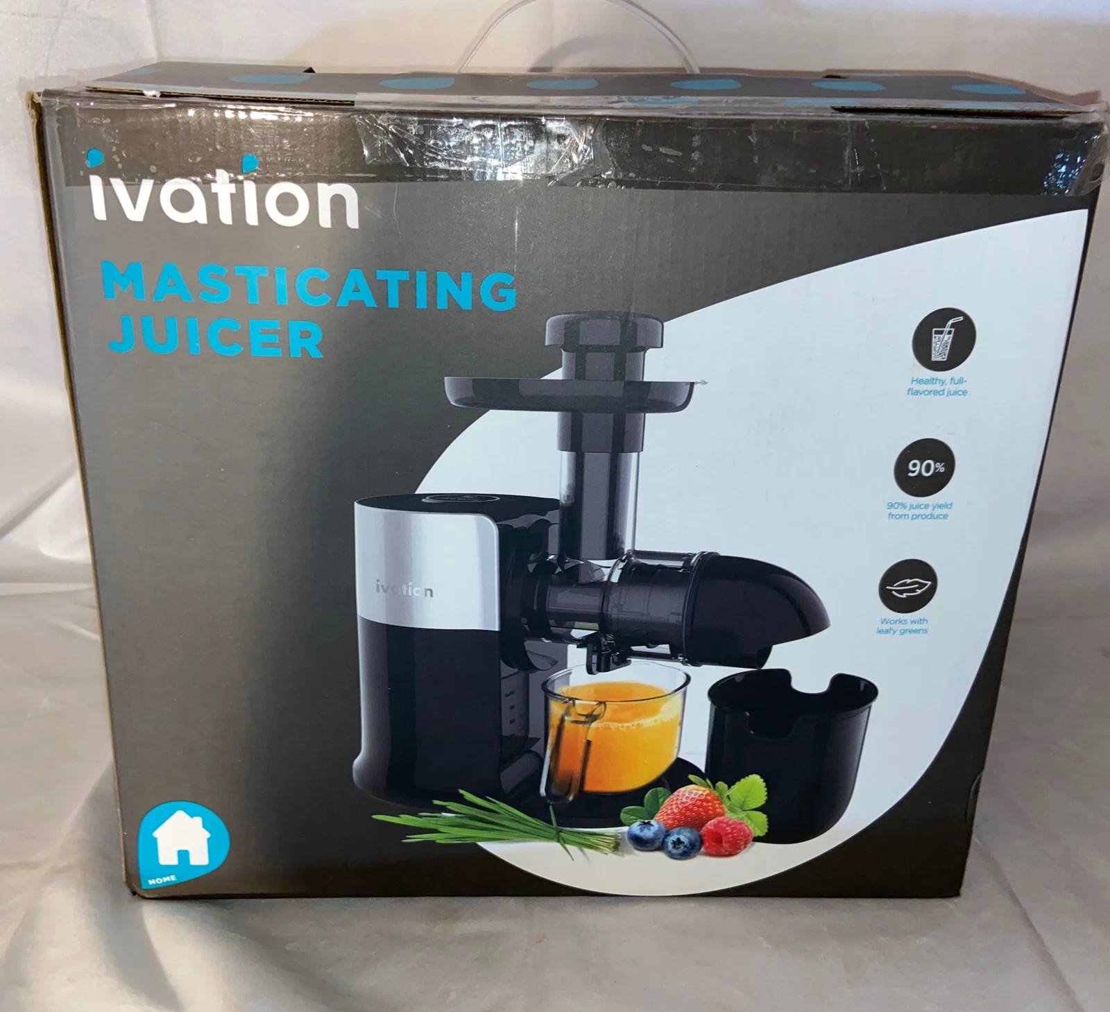 Ivation Masticating Juicer Slow Juicer Preserves Nutrients