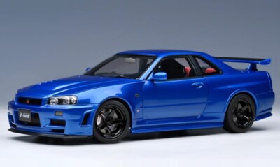77462 AUTOart 1 18 Nissan NISMO R34 GT-R Z-tune (Bayside Blue