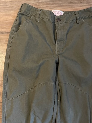 CC Filson Canvas Twill Pants Women’s Size 8 Olive Cotton Nylon Outdoors - Picture 2 of 6