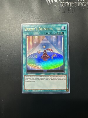 YUGIOH SPRITES BLESSING ULTRA RARE MP22-EN252 1ST EDITION | eBay UK