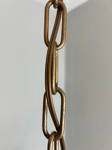 1930s cast iron 5 light light fixture - Picture 13 of 14