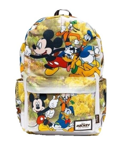 GENUINE Disney X Coach Carrie Backpack 23 In Signature  display picture 3