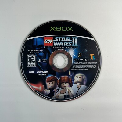 LEGO Star Wars II Original Trilogy Microsoft Xbox Video Game - DISC ONLY