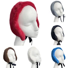 Plush Ear Warmer Headband Multifunctional Fleece Ear Protection Scarf Tie Casual