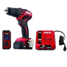 SKIL PWR CORE 12 12V 1/2 IN Cordless Drill Driver | Laser Level Measure SKIL Kit
