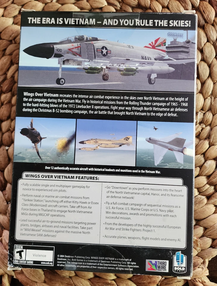 Wings Over Vietnam, 2004, Small Box, New & Sealed US Retail Store Edition - Image 2 of 4