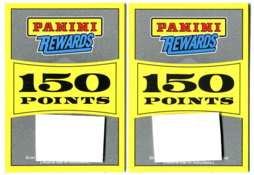 Panini Rewards 300 Points Unused Free Ship Codes via eBay Messages