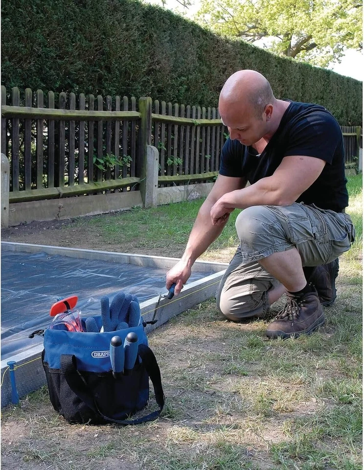 Draper 250mm x 250mm 14 Tasche Eimer Geformte Werkzeugtasche - 02984 - Bild 3 von 3