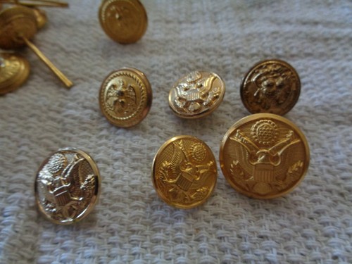 47 botones militares (bolsas de caja #B44) - Imagen 2 de 3