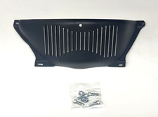 Chevy Turbo 350 Th350 Black Aluminum Blanched Flywheel Dust Inspection Cover