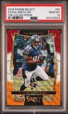 2016 Panini Select 61 Steve Smith Sr. Tri-Color Prizm PSA 10 *POP 1*