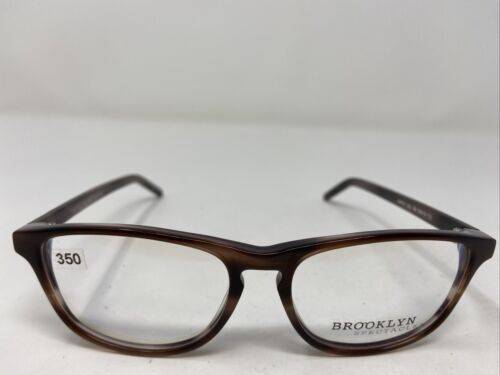 BROOKLYN SPECTACLES EYEGLASSES FRAME MARCY 39 53-16-135 BROWN FULL RIM 2849 - Picture 1 of 8