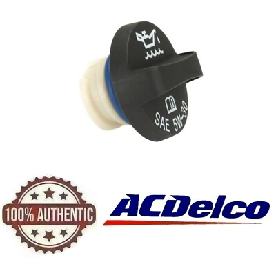 Genuine GM ACDelco Oil Filler Cap 12589430 With O-Ring Seal - SAE 10W-30, Fits Various GMC Models 3 thumbnail image