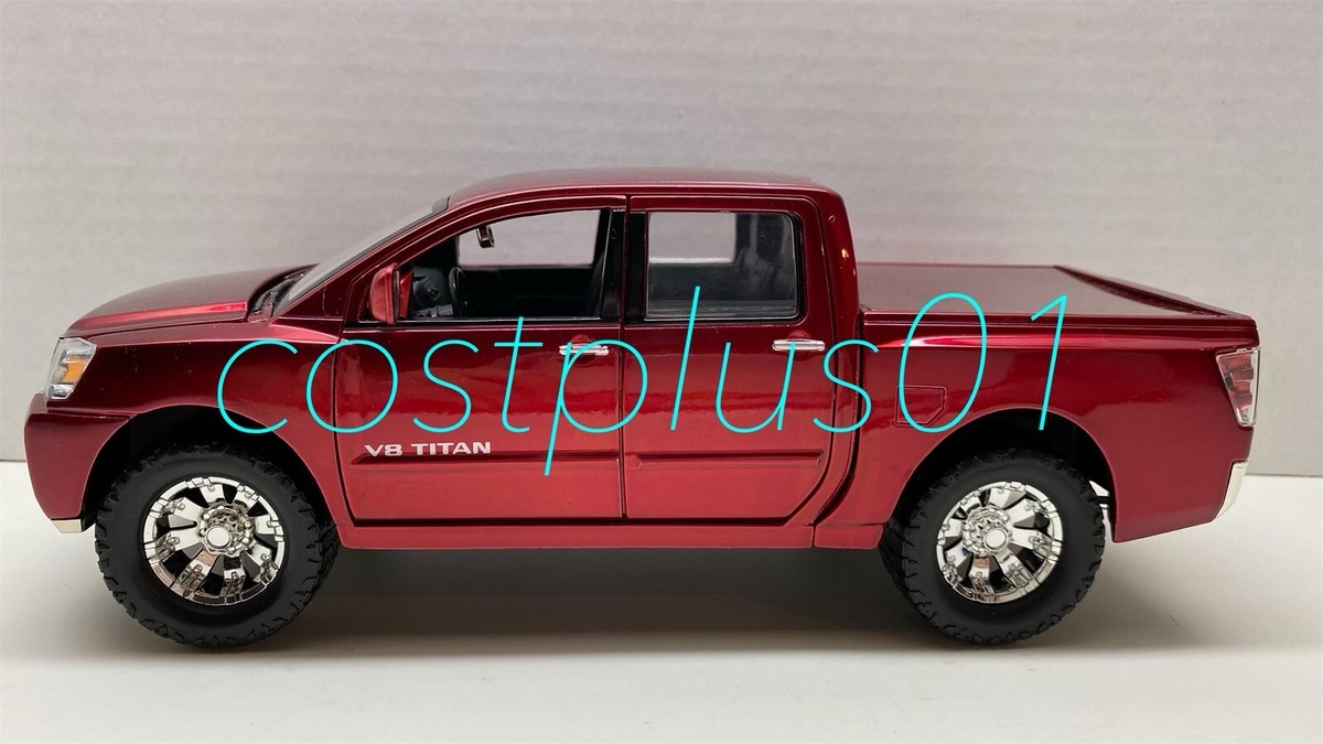 JADA HIGH PROFILE NISSAN TITAN 1:24 RED | eBay
