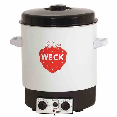 WECK Einkochautomat 2000W 230V Emailliert 29l Weckautomat Einkocher Einmachtopf