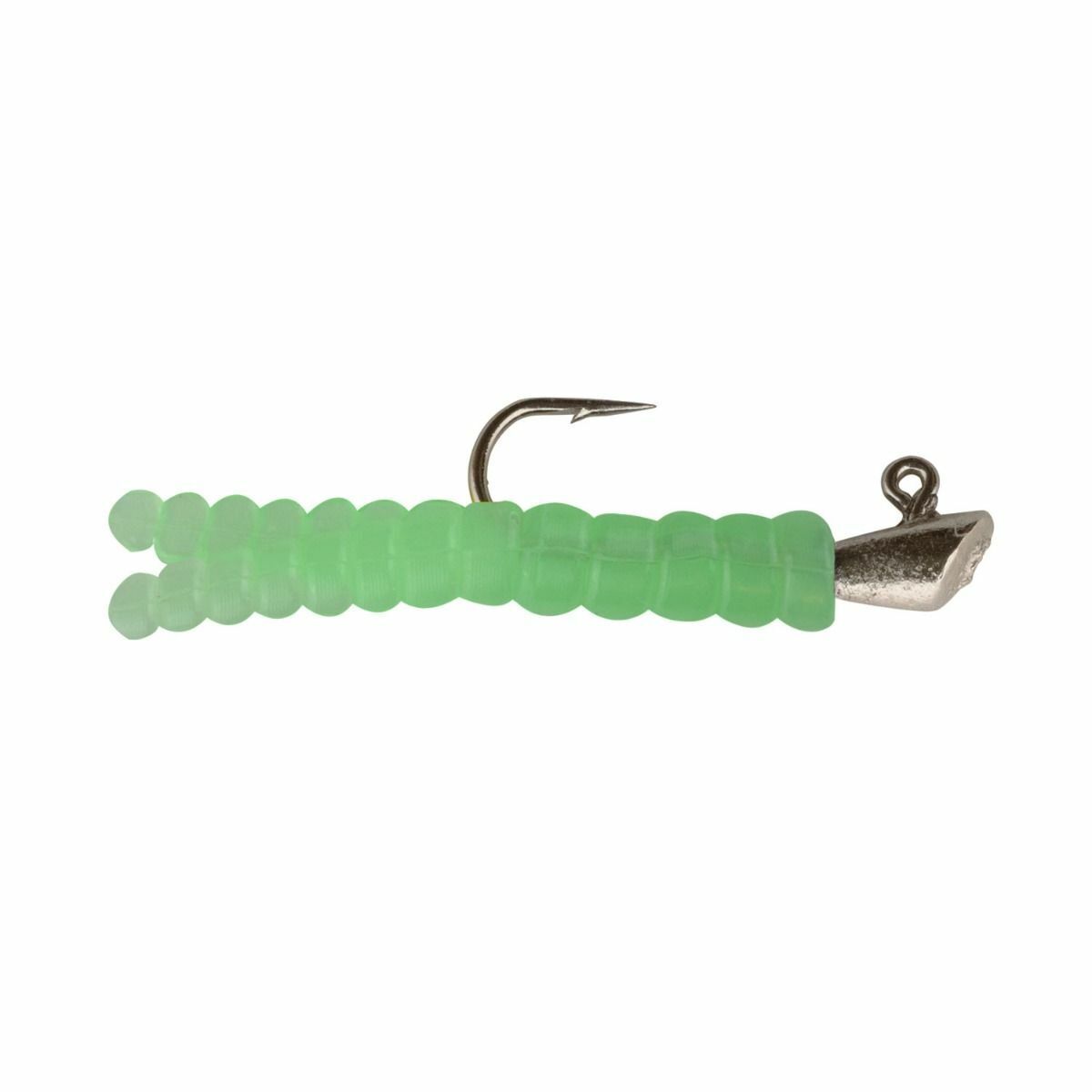 2 Packs Leland's Trout Magnet Jig Lures Plastic Fishing Baits Mint Green