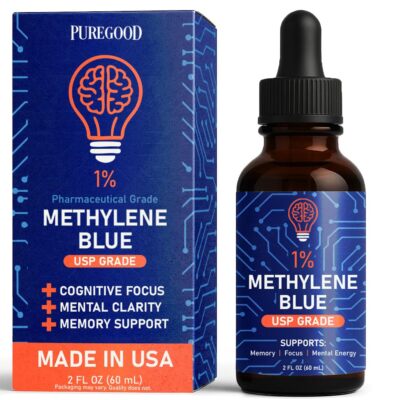 Pharmaceutical-Grade Methylene Blue 1%   60mL | USP-Grade, Third-Party Tested