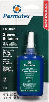 Permatex 64040 Hi-Strgth Sleeve Retainer - Each
