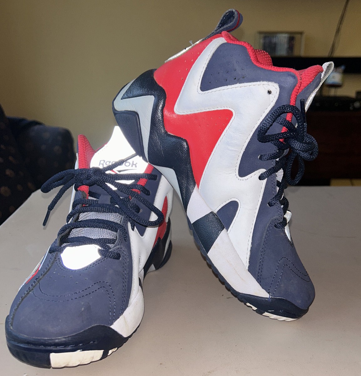 Reebok Kamikaze II Shawn Kemp USA GS FY0682 size 4.5 | eBay