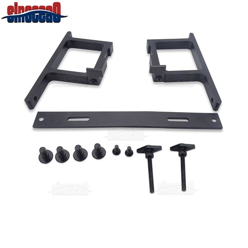 NO DRILL License Plate Mount Bracket Fit 15UP Ford Mustang Shelby