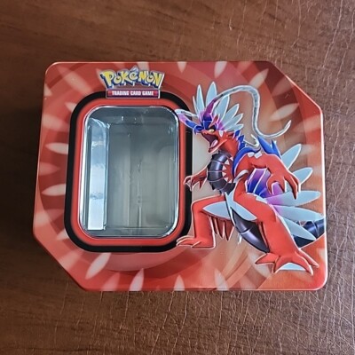 Koraidon EX Tin EMPTY - Paldea Evolved - Pokemon TCG Storage Container