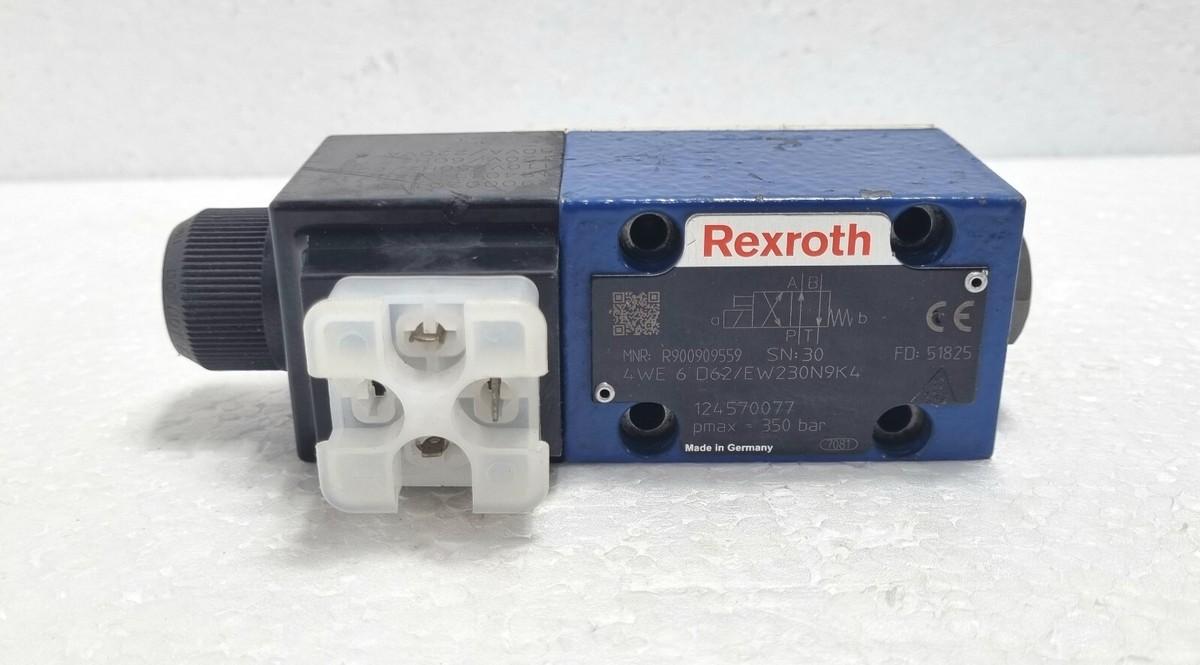 Rexroth R900909559 Directional Spool Valve 4WE 6 D62/EW230N9K4 | eBay