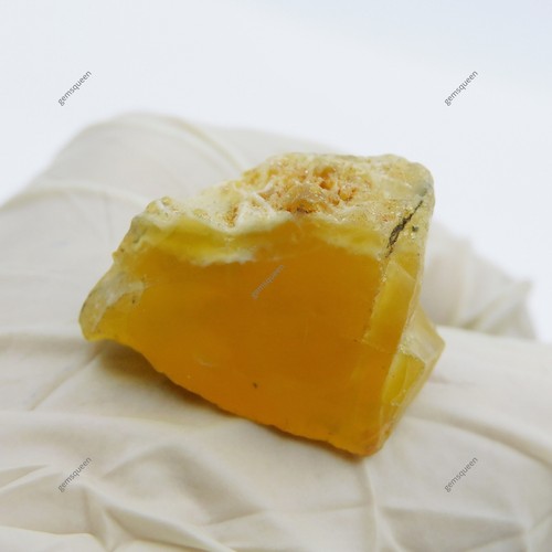 Natural Yellow Opal Rough Uncut Raw 41.10 Carat CERTIFIED Loose Gemstone - Picture 6 of 12