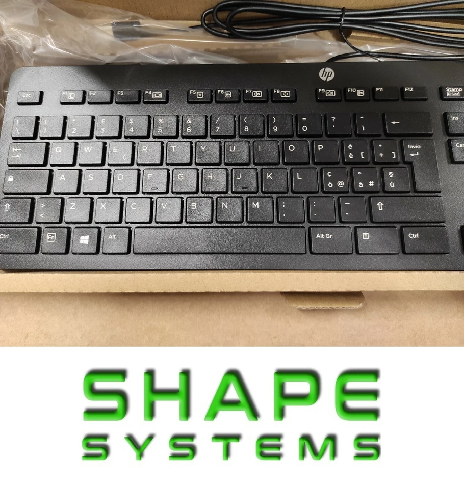 HP Slim Business USB Keyboard Italian 803181-061  Inc VAT - Image 2 of 4