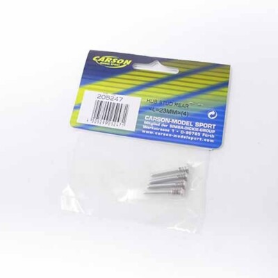 Carson 205247 CNT Nabenstifte hinten 23mm (4) 500205247