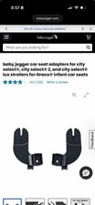 Graco Baby Jogger Car Seat Adapters City Sights Stroller Accessories