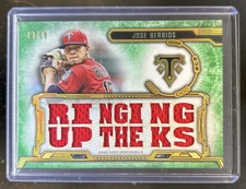 2020 Triple Threads Jose Berrios Jersey Emerald #/18 Twins