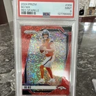 Panini 2024 Prizm Red Sparkle Prizm Rookie Bo Nix #309 Denver Broncos PSA 9
