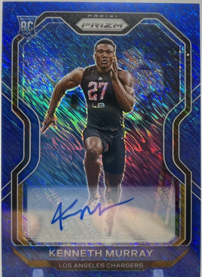 Blue Shimmer Prizm Autographs