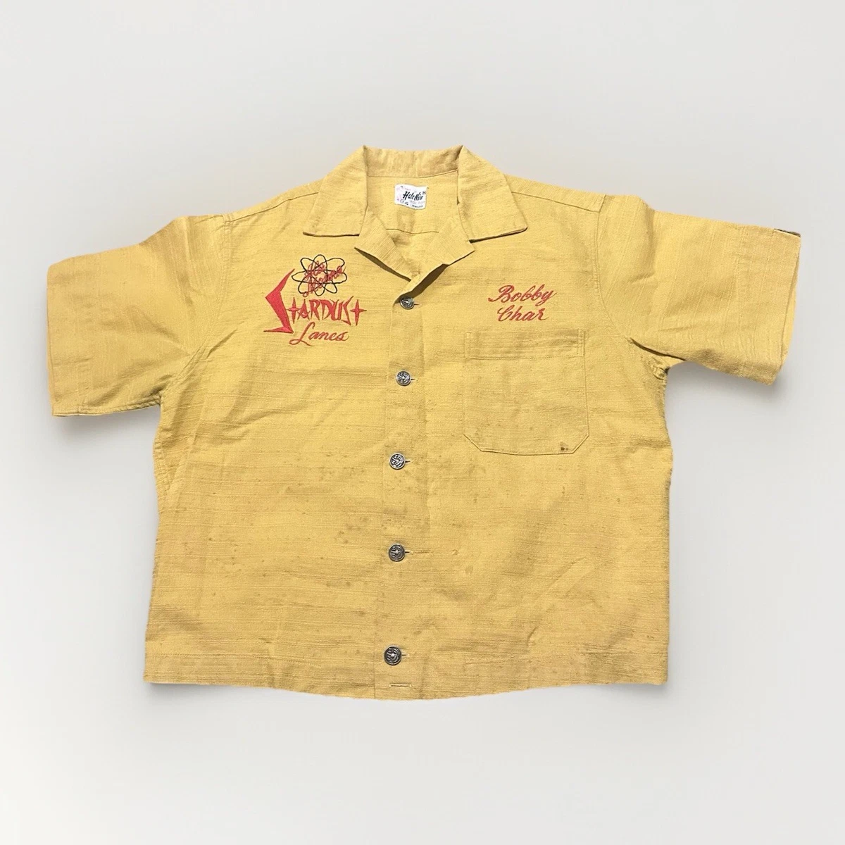 Bowling Yellow Vintage Casual Shirts for Men for sale | eBay