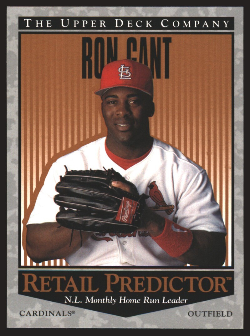 Ron Gant #R33 1996 Upper Deck Baseball Predictors: Retail