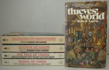 ROBERT ASPRIN THIEVES' WORLD BOOKS 1 3 4 5 6 LOT OF 5 BOOKS