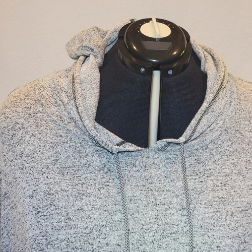 Livi Active 26/28 Heathered Gray Pullover Hoodie - Picture 2 of 11