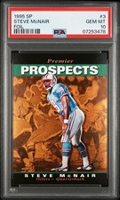 1995 Upper Deck SP Foil STEVE McNAIR #3 Rookie Card RC Gem Mint PSA 10 💎
