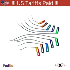 PDR Tools  Batumi Edition | 10-Piece Double-Bend Sharp Tip Paintless Dent Repair