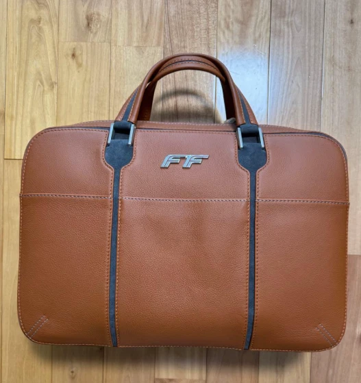 Ferrari ビジネスバッグ ブラウン Ferrari Leather Bags for Men for sale | eBay