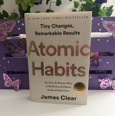 James Clear Atomic Habits Paperback Nonfiction Self-Help Habits Self-Improvement