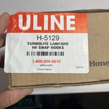 Honeywell 6 Foot Web Lanyard With Steel Snap & Carabiner