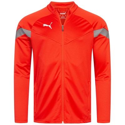 PUMA teamFINAL Herren Fußball Trainingsjacke rot neu