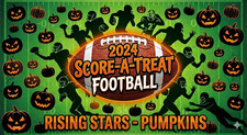 2024 Score-A-Treat - Rising Stars PUMPKINS Football Cards - COMPLETE YOUR SET