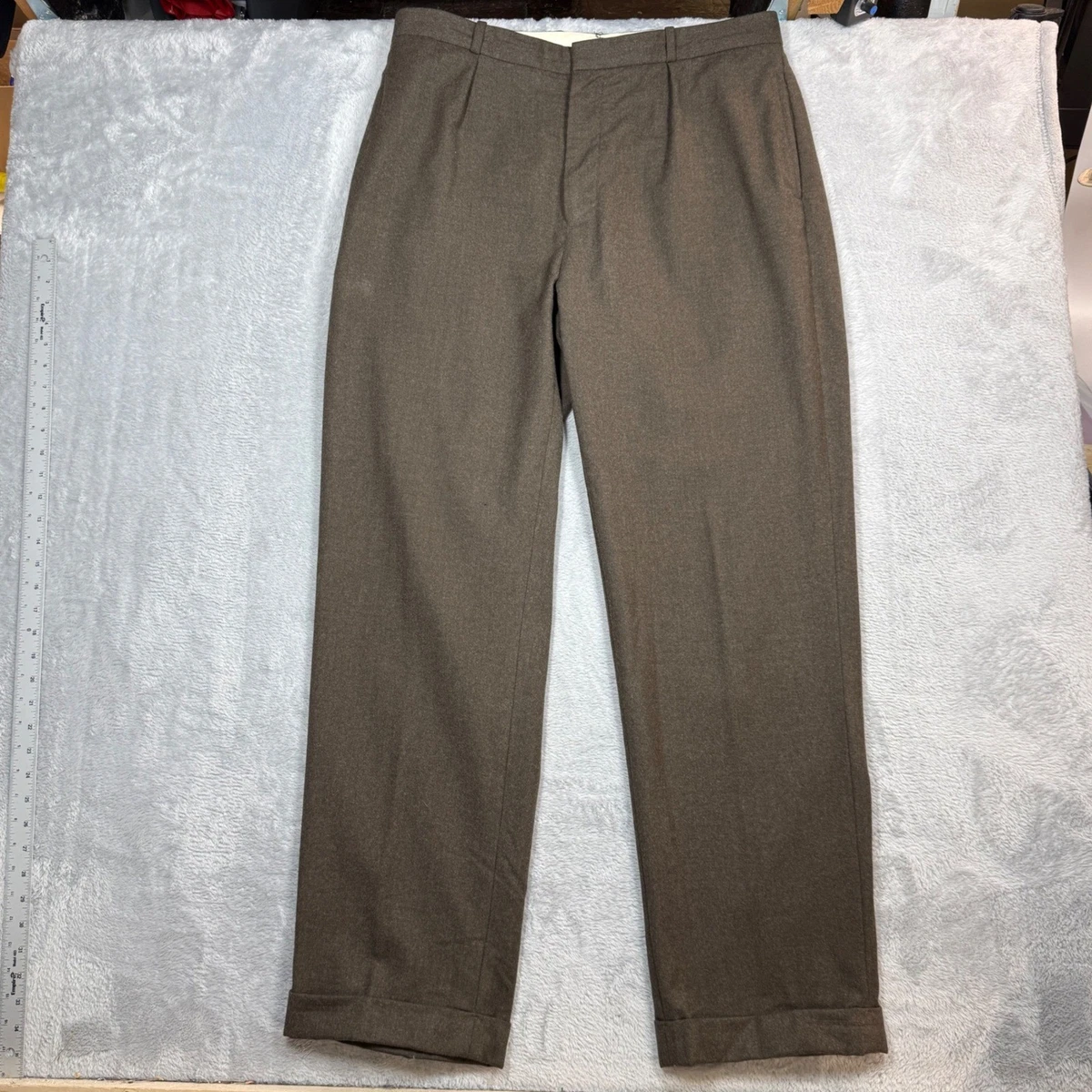 Polo Ralph Lauren Wool Brown Pants for Men for sale | eBay