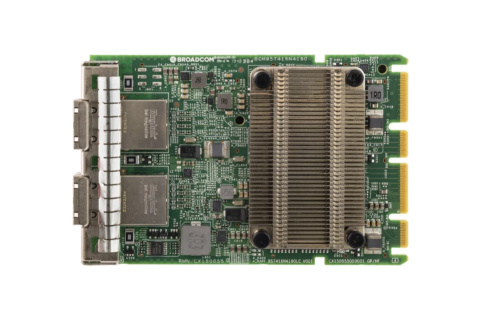 Network Card Dell Broadcom 57416 2x10GbE BASE-T OCP 3.0 T6HR8 - Image 2 of 3