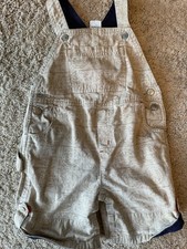 Vintage 2001 Gymboree graphic print shortalls size 18-24m